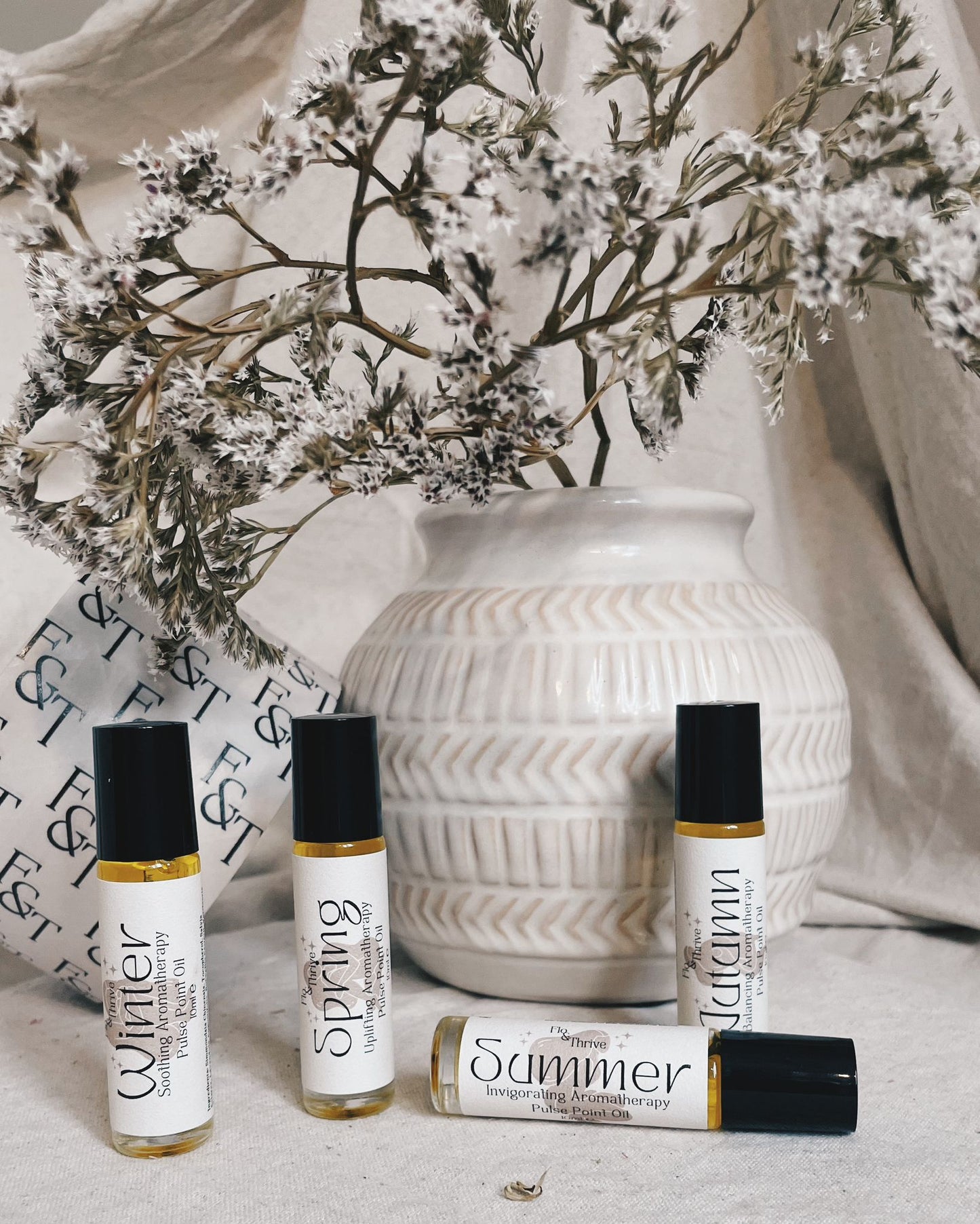 Seasonal Aromatherapy Pulse Point Oil Kit